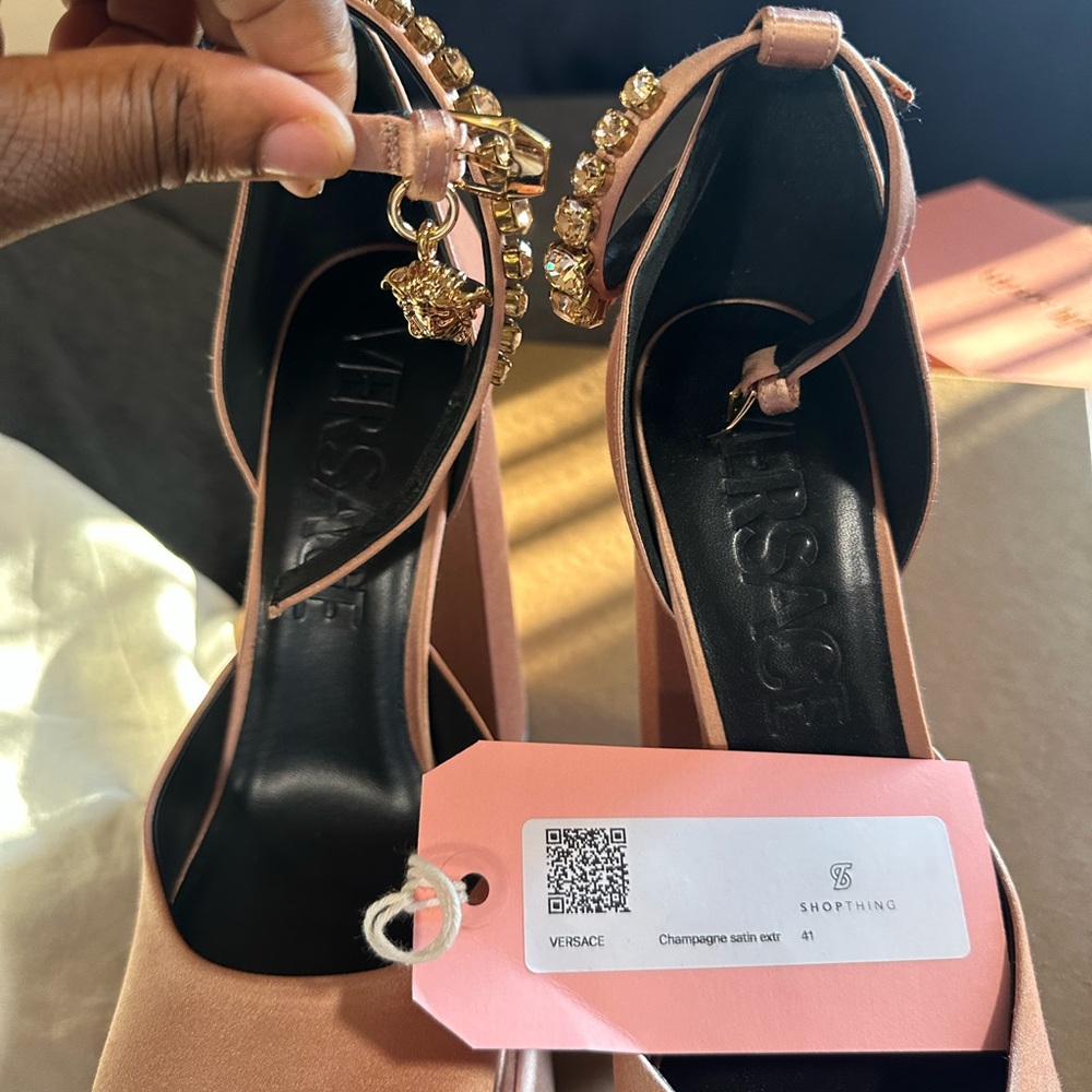 Versace platform heels - Picture 3 of 6